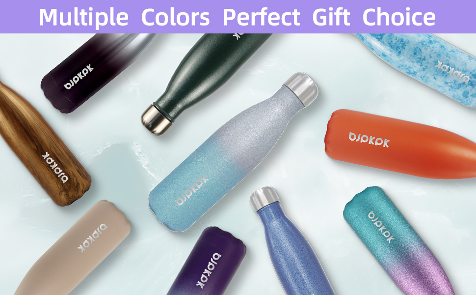 Термос-пляшка BJPKPK 500 мл з нержавіючої сталі, чорно-червоний колір. Зручна, багаторазова, для гарячих та холодних напоїв, придатна для миття в посудомийній машині.