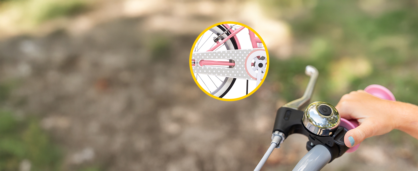 Дитяче велосипед Actionbikes Starlight | 12/16/20 дюймів - V-Brake гальма - для дітей 2-9 років - захист від бруду спереду та ззаду | Велосипед для дівчаток та хлопчиків