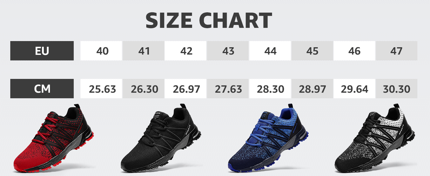 Чоловічі кросівки ASHION для спорту та бігу. Легкі, дихаючі, червоно-чорні, 40 EU