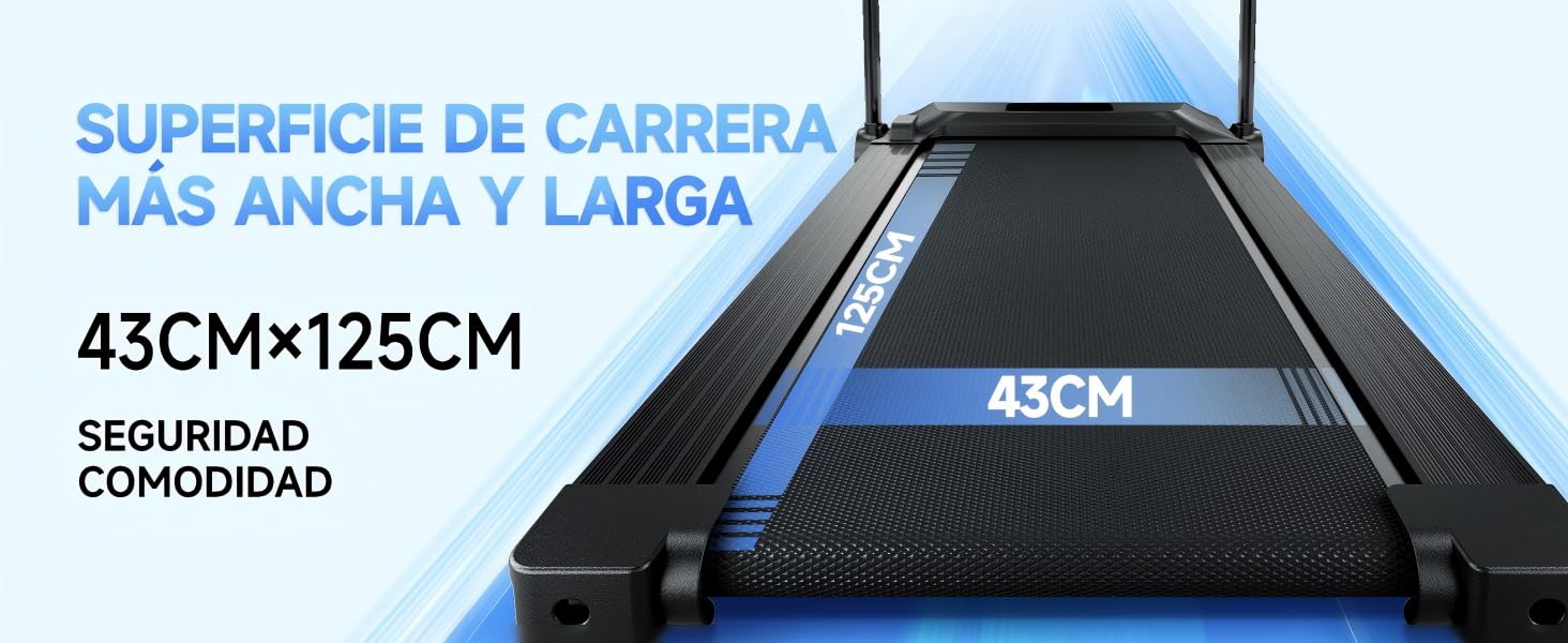 Електричний біговий тренажер Laufpad Klappbar Pro 12 км/год з LED-дисплеєм для дому, офісу та фітнесу