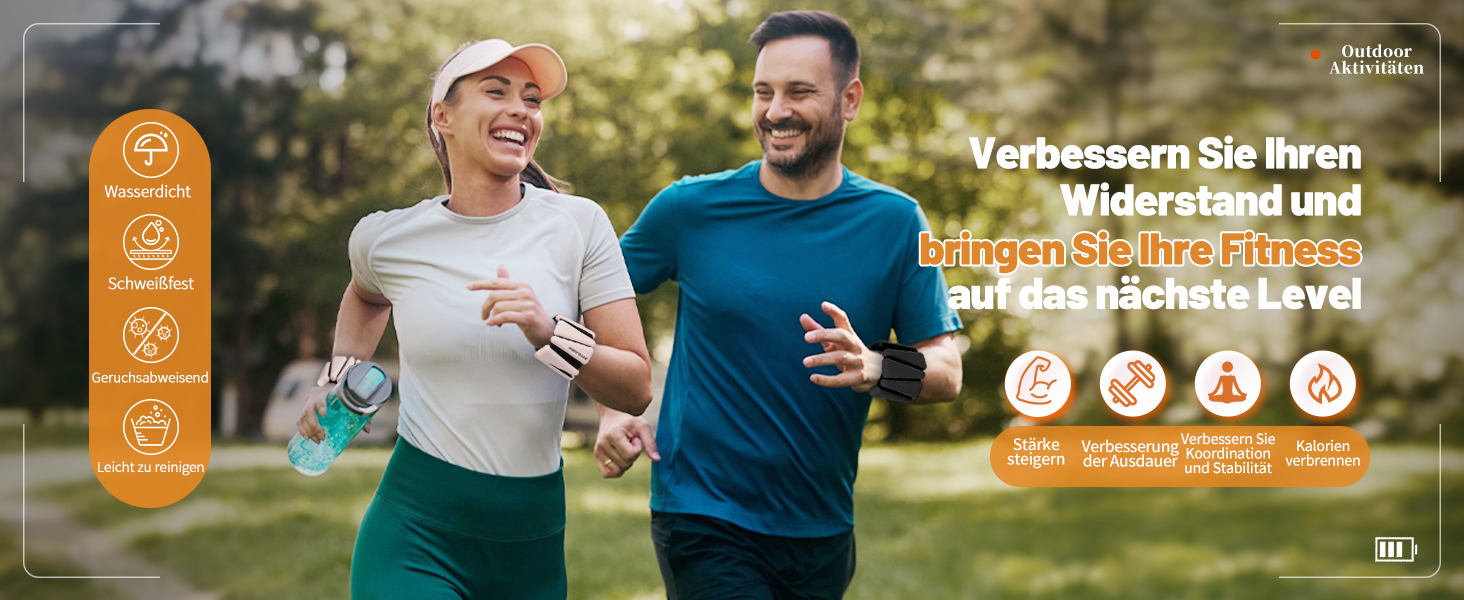 Набір обтяжувачів для ніг та рук BECOJADDE (0.45kg/0.9kg) - 2 шт. Регульовані манжети для занять фітнесом, йогою, пілатесом, ходьбою, бігом. Підходять для жінок та чоловіків. Колір: бежевий. Вага пари: 1.8 кг