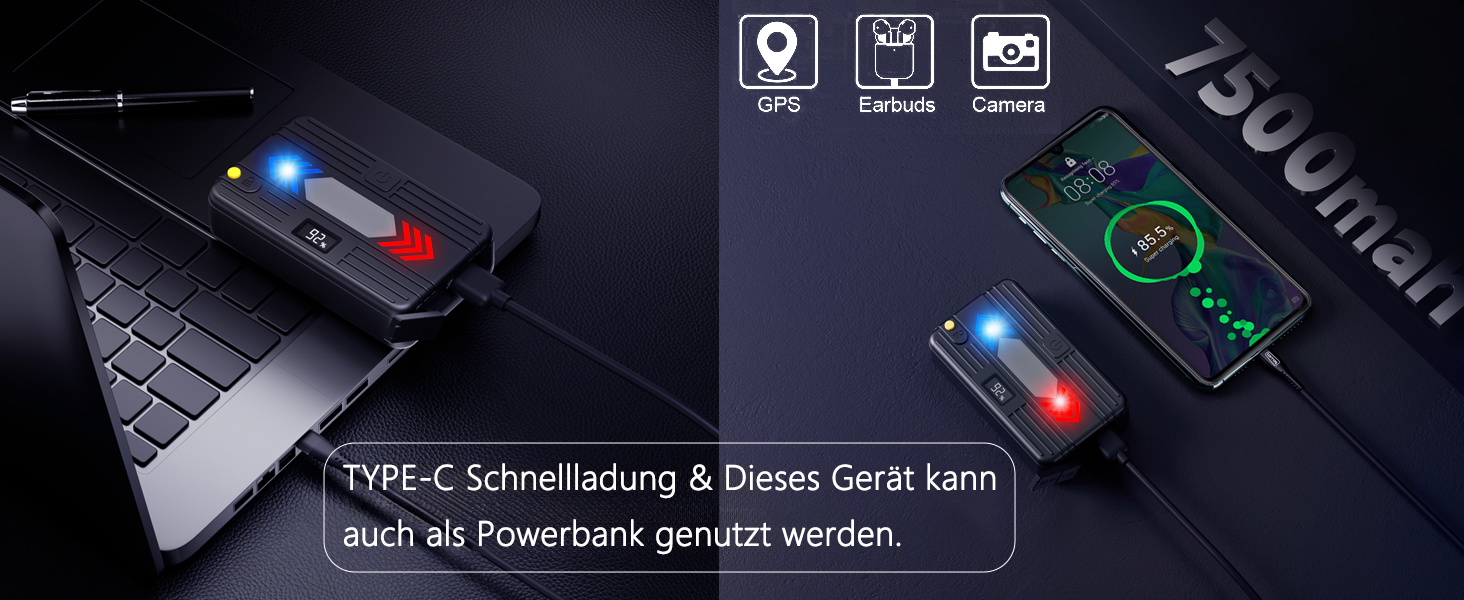 Ліхтар на голову Skylla LED акумуляторний, 250000 люмен, Zoom, 11 режимів, IP67, регульований, для кемпінгу та надзвичайних ситуацій