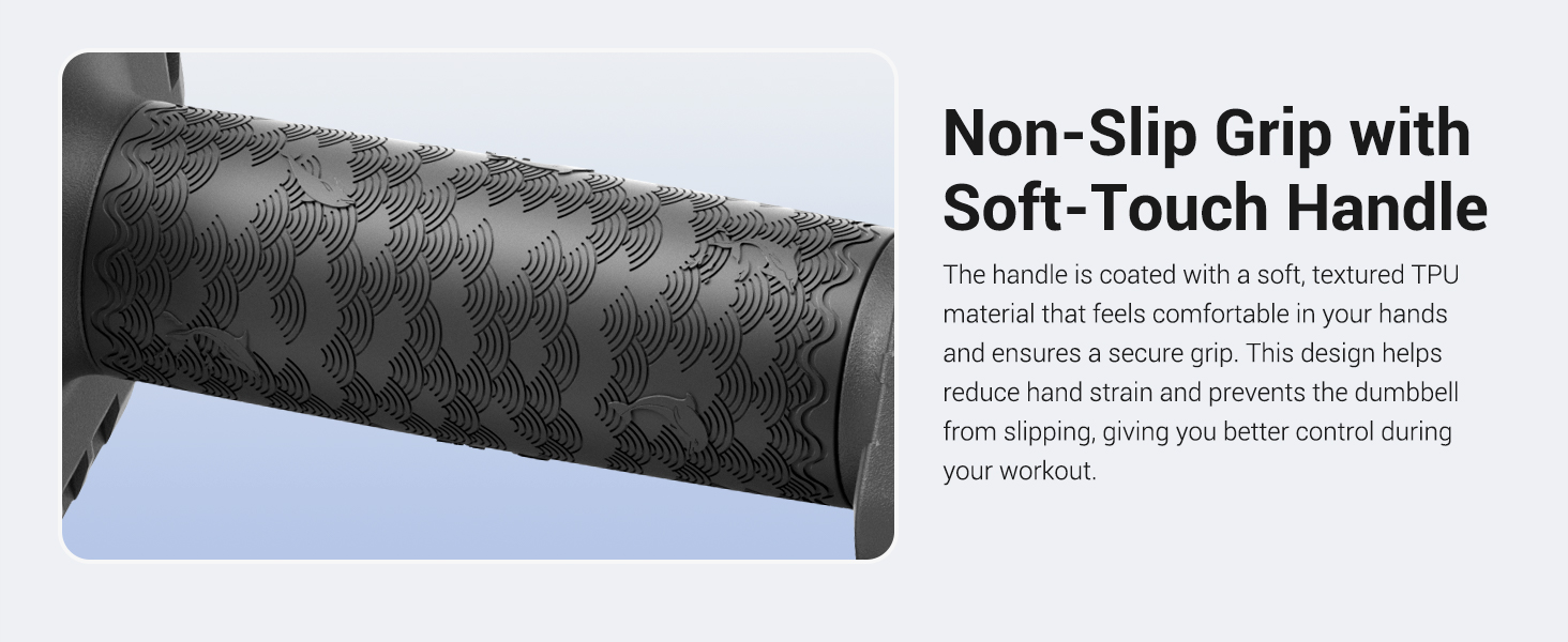 Набір гантелей Yoleo регульований 2/4 шт. для дому, 2 кг, 3 кг, 4 кг, 5 кг, з м'яким TPR-покриттям, для тренувань всього тіла, чорний