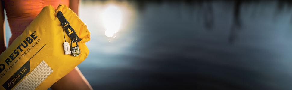 Restube Водонепроникний Drybag - Преміум якість | 20L, жовтий | Для подорожей, активного відпочинку