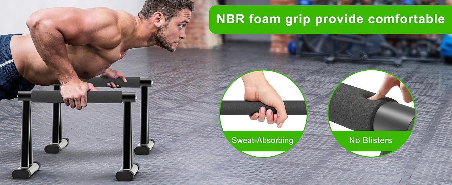 Віджимальні ручки Dolibest для калістеніки, фітнесу та йоги. Паралелетки для віджимань, стійка для перекидання, ручки для віджимань з дерева, 2 шт., середній розмір, для дому та спортзалу