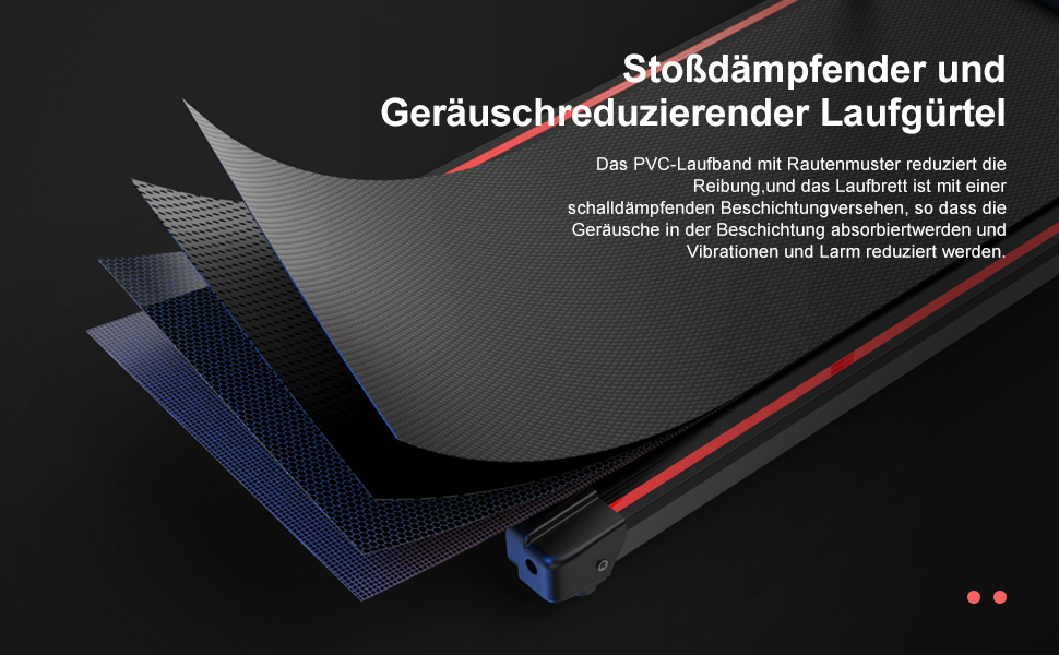 Електричний біговий міні-тренажер Laufpad для дому з пультом керування, компактний та легкий, ShabanJesy