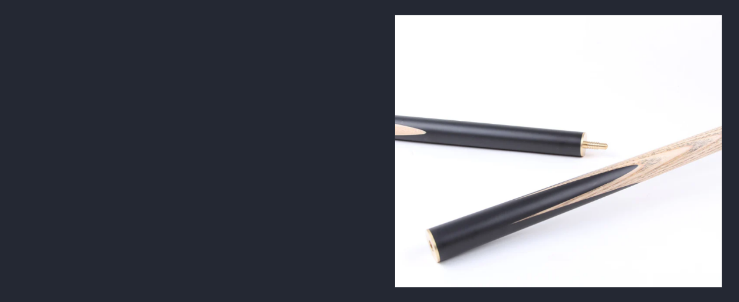 Більярдний кий BCE Heritage Sapele Snooker, магоні, ¾ розміру, 145 см - наконечник 9,5 мм, з подовжувачем 15 см та жорстким кейсом + аксесуари: наконечники ROS Elch, кубик крейди та крейда Riley