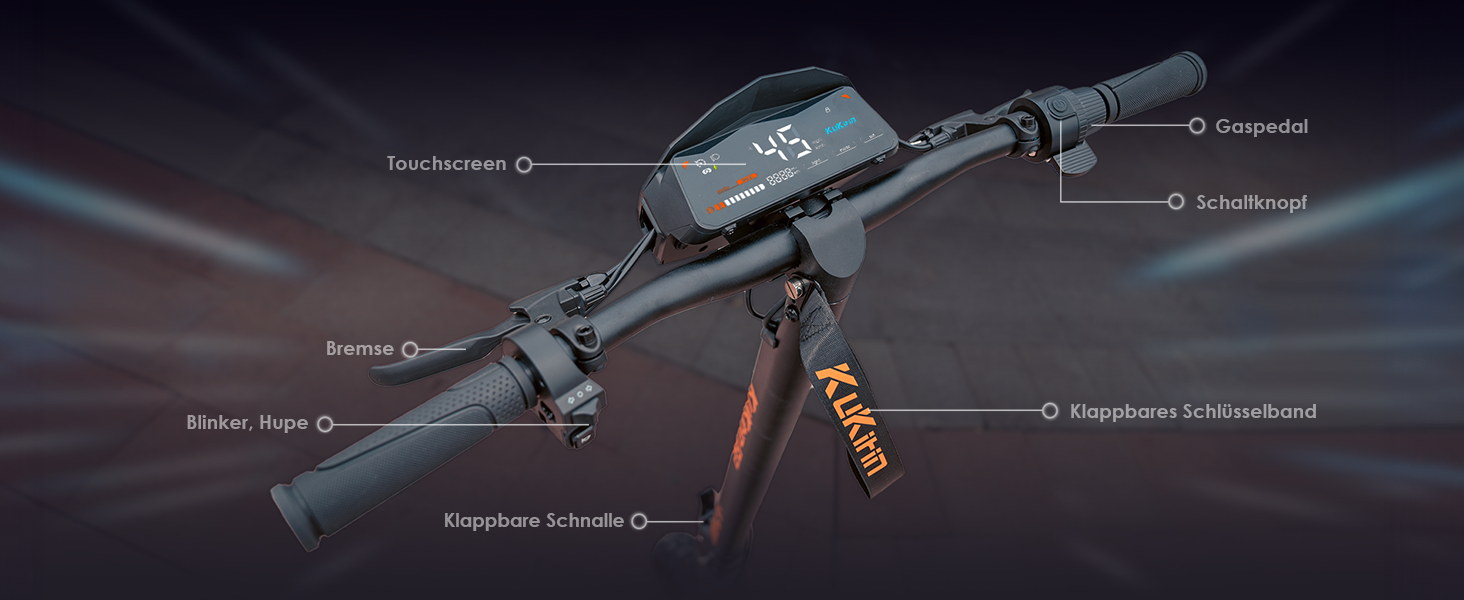 Електросамокат Kugookirin G2, 48В 15Ач, 55км, складний, позашляховий, шина 10'