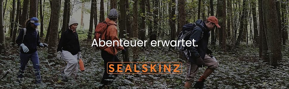 Гетри на голову SEALSKINZ водонепроникні всепогодні (сірий, S-M)