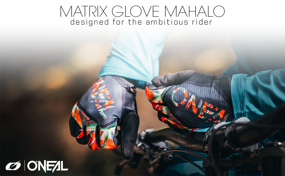 Рукавички O'NEA для мотоцикла та велосипеда: MX, MTB, DH, FR, Downhill, Freeride. Дихаючі, гнучкі матеріали, матричний дизайн. Розмір L, для дорослих