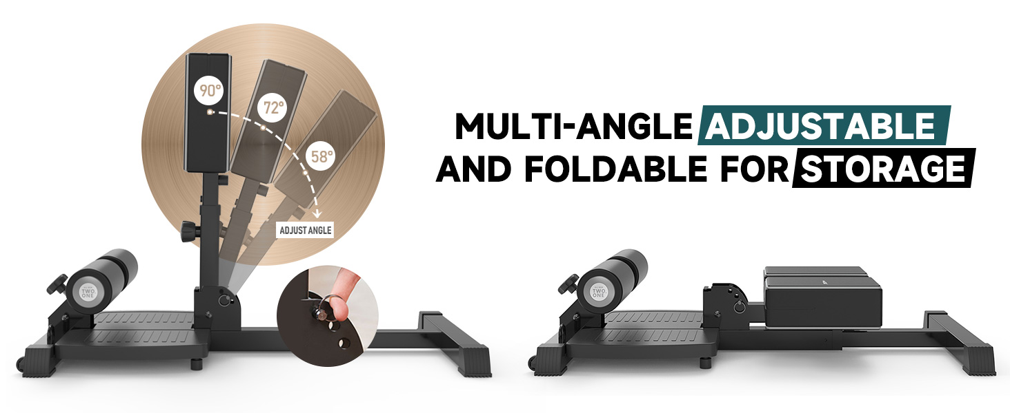 ЛеїкФітнес Сіді Скват Бенч - тренажер для пресу та ніг, багатофункціональний, для дому та фітнес-клубу, бежевий