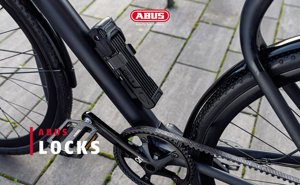 Складаний велосипедний замок ABUS Bordo 6000K з тримачем, XPlus циліндр, рівень безпеки 10