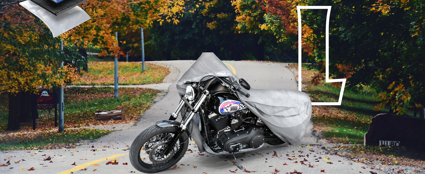 Водонепроникний чохол для мотоцикла та скутера Vespa All Weather, всесезонний захисний тент для зовнішнього зберігання, сріблястий, 250x100x130 см