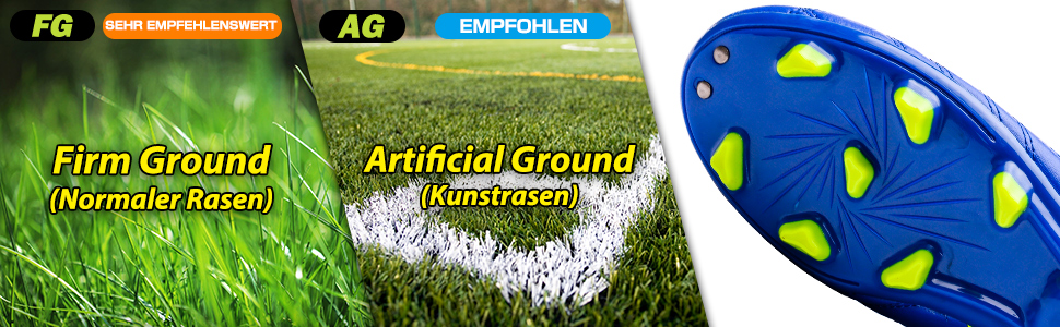 Дитячі футбольні бутси FG для хлопчиків та дівчаток, розмір 31 EU, S2116, блакитні