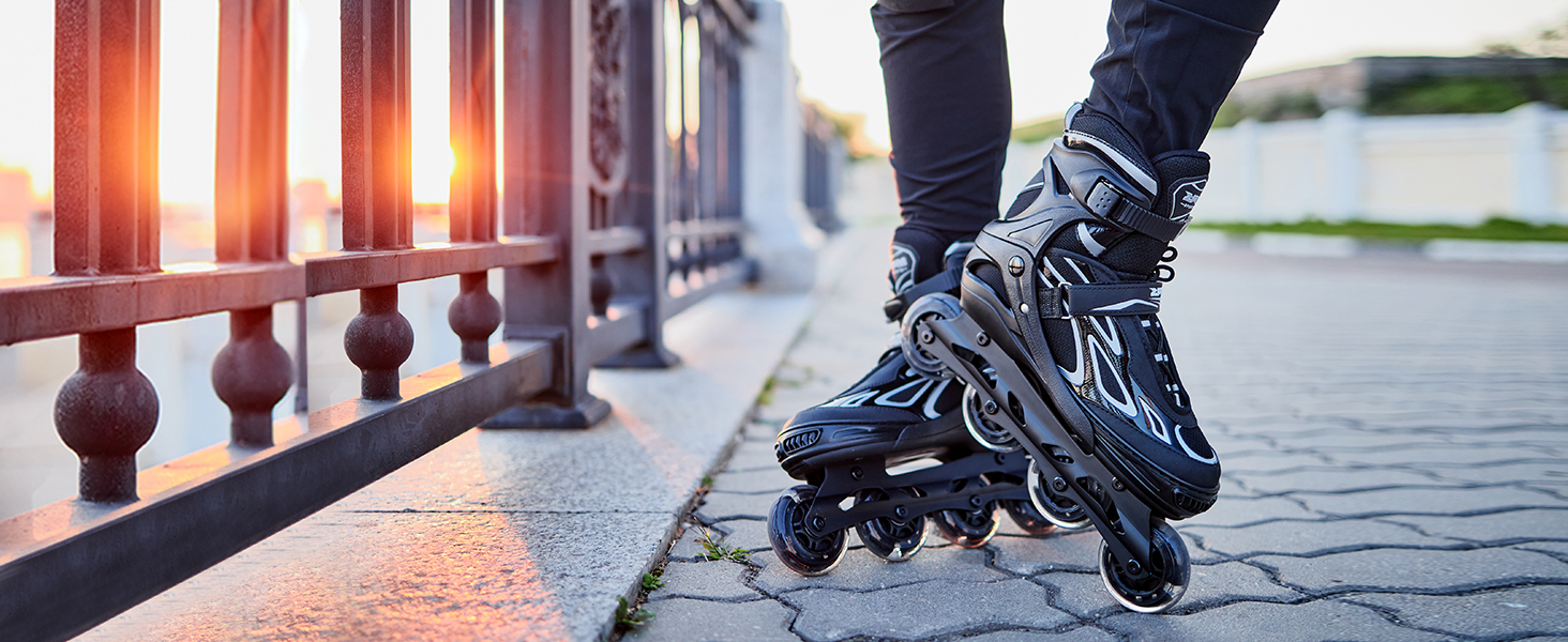 Інлайнери дитячі 2PM SPORTS регульовані, ролики для дівчаток/хлопчиків, розмір EU 37.5-41, фіолетовий