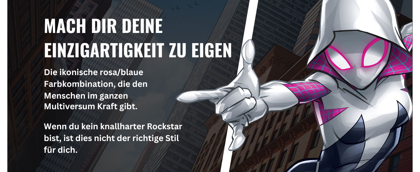 Капа спортивна Marvel Spider-Gwen для дорослих і дітей, повноконтактні види