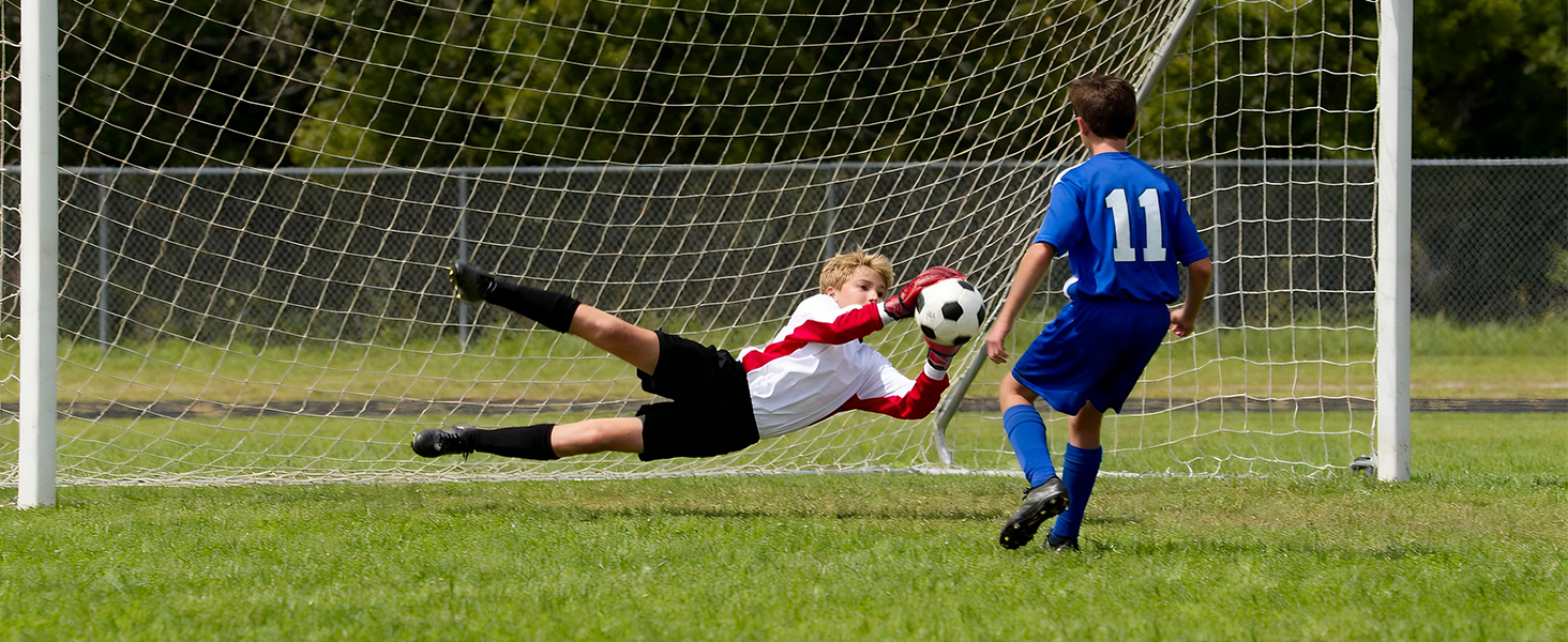 Воротарські рукавиці Sportout Fingersave дитячі та дорослі, футбольні рукавиці з захистом пальців, чорно-жовті, розмір 7