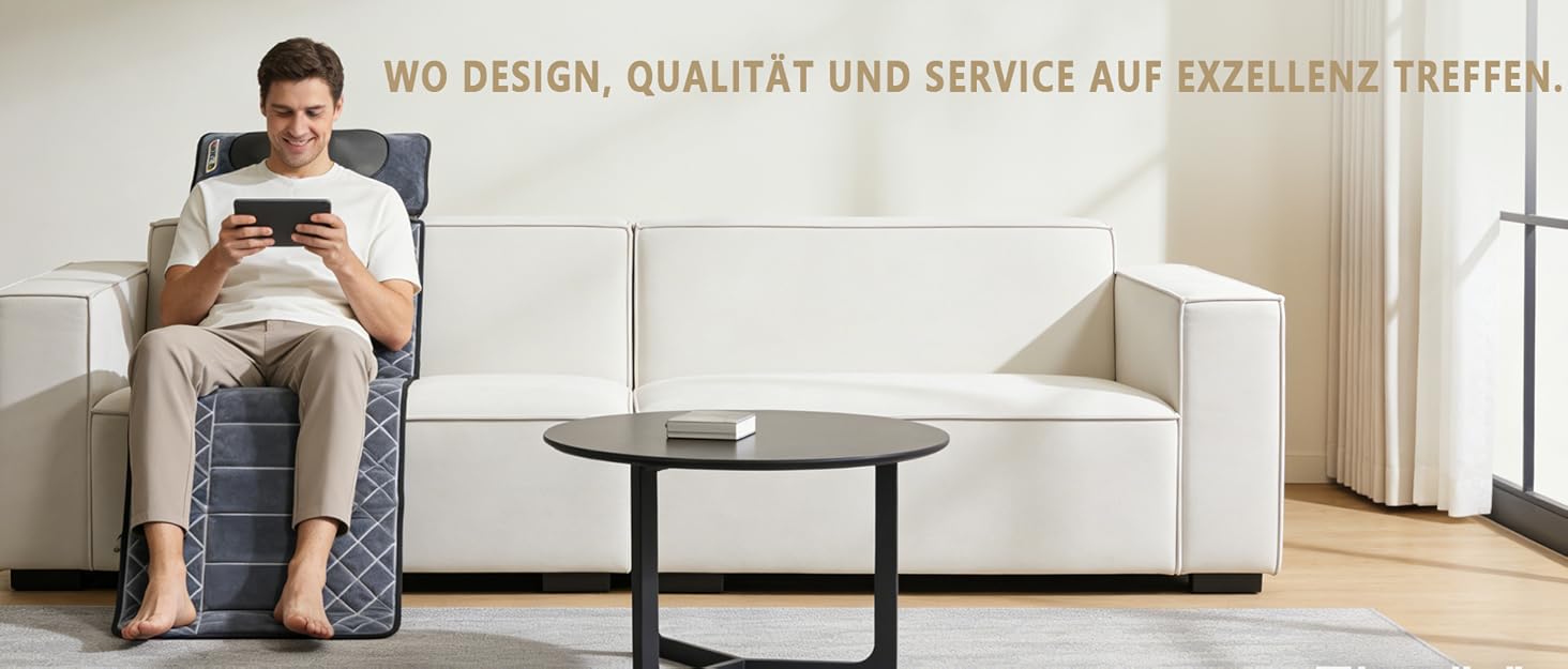 Електрична масажна подушка для крісла з підігрівом та вібрацією для спини та шиї, масажер для всього тіла, Шиацу масаж (2.0)