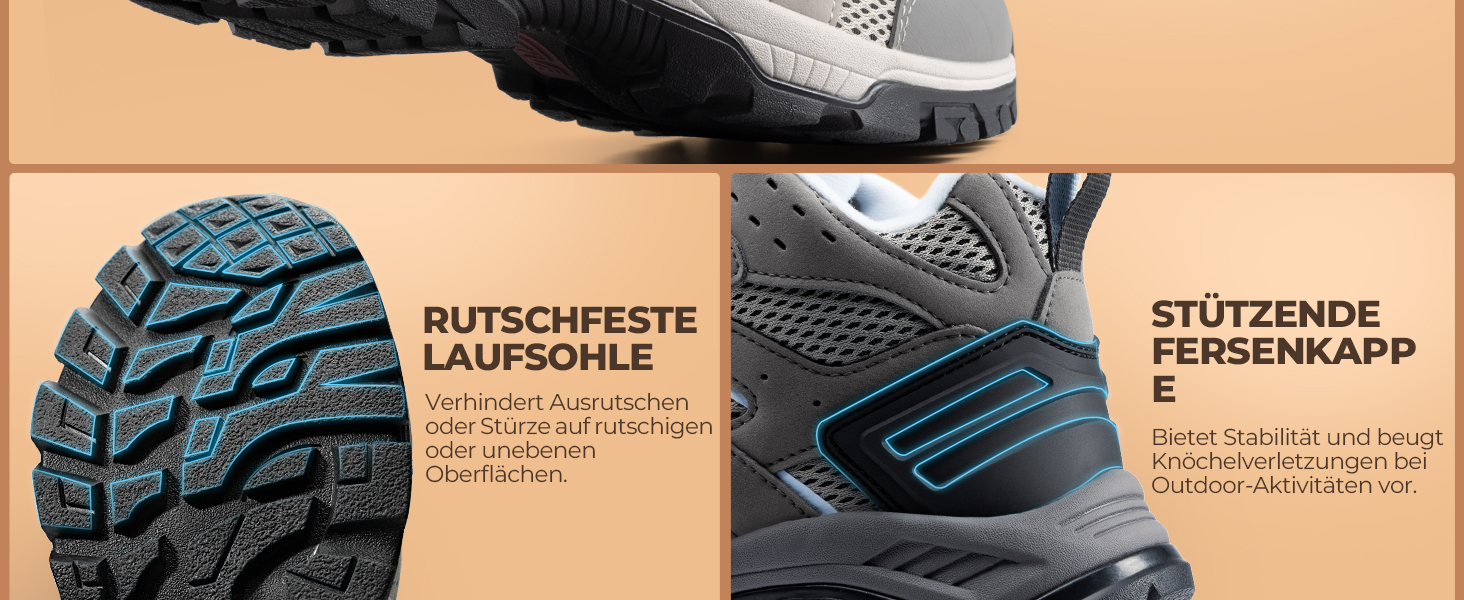 Жіночі трекінгові черевики NORTIV 8, темно-сірий замш, розмір 36 EU