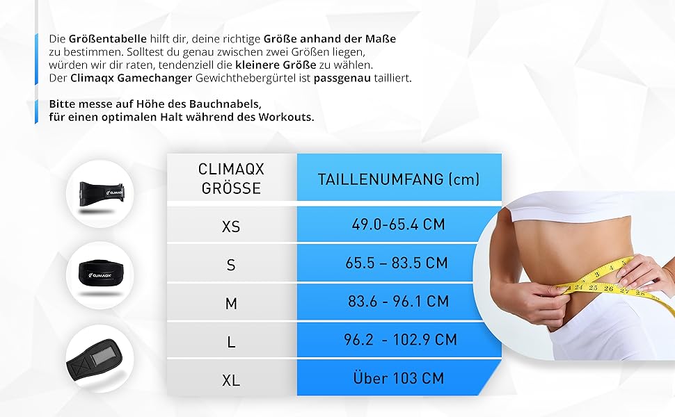 Пояс для важкої атлетики Climaqx - міцна підтримка та захист