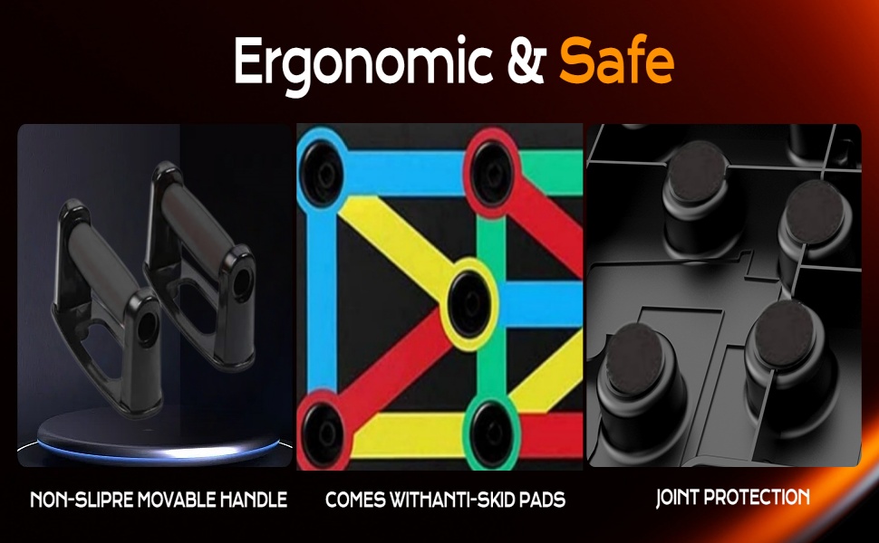 Багатофункціональний тренажер для віджимань 12-в-1 Push Up Board, складаний дошка для тренування м'язів верхньої частини тіла та спалення жиру