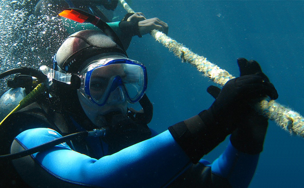 Неопренові рукавички 5 мм, гнучкі, з регульованим поясом, для снорклінгу, дайвінгу, серфінгу, каякінгу, рафтингу