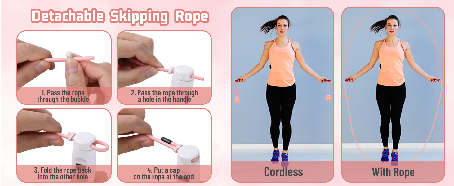 Скакалка з лічильником Flintronic, скакалка для фітнесу, швидка скакалка, регульована скакалка з антиковзними ручками для інтервальних тренувань, HIIT, сіра та чорна