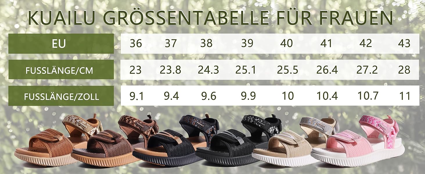 Зручні трекінгові сандалії KuaiLu для жінок: ортопедичні, для плоскостопія, піші прогулянки, літо, відкриті пальці, регульовані, чорний, коричневий