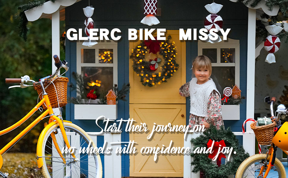 Велосипед Glerc Missy Cruiser з кошиком, 20'-26', від 6 років