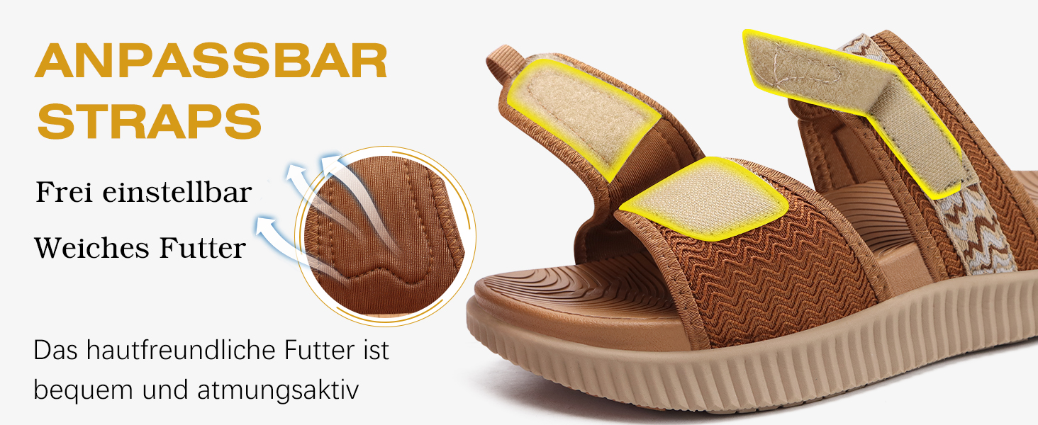 Спортивні сандалі KuaiLu жіночі з м'якою устілкою, ортопедичні для підтримки підошви, зелені, розмір 41 EU