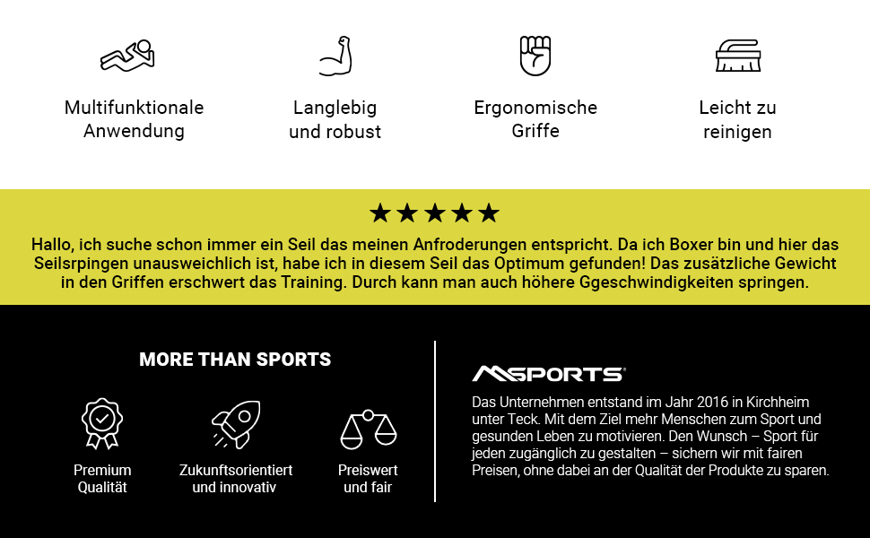 Скакалка зі сталі Professional Studio Quality з виносними вагами