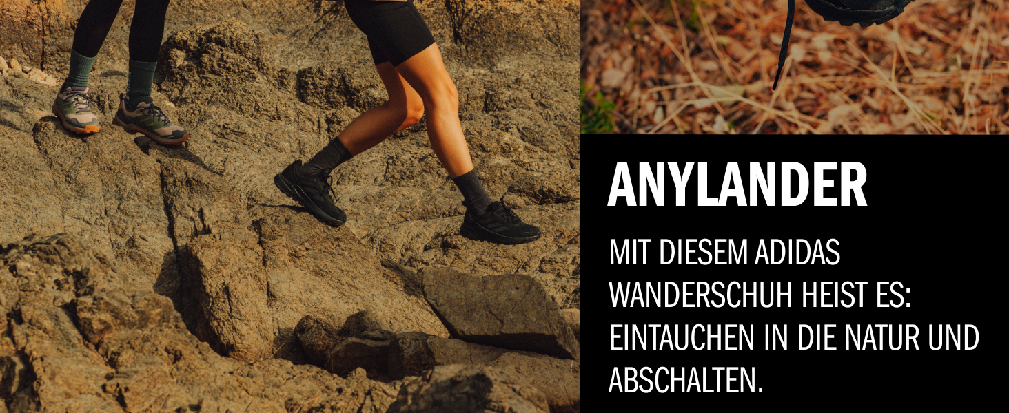 Жіночі похідні кросівки adidas Terrex Anylander RAIN.RDY, водонепроникне взуття для трекінгу, Crystal Sky Chalk White Glow Blue, розмір 39 1/3 EU