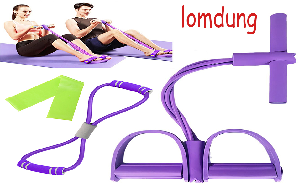 Гумові еластичні стрічки для фітнесу, 6 шт. (блакитні)