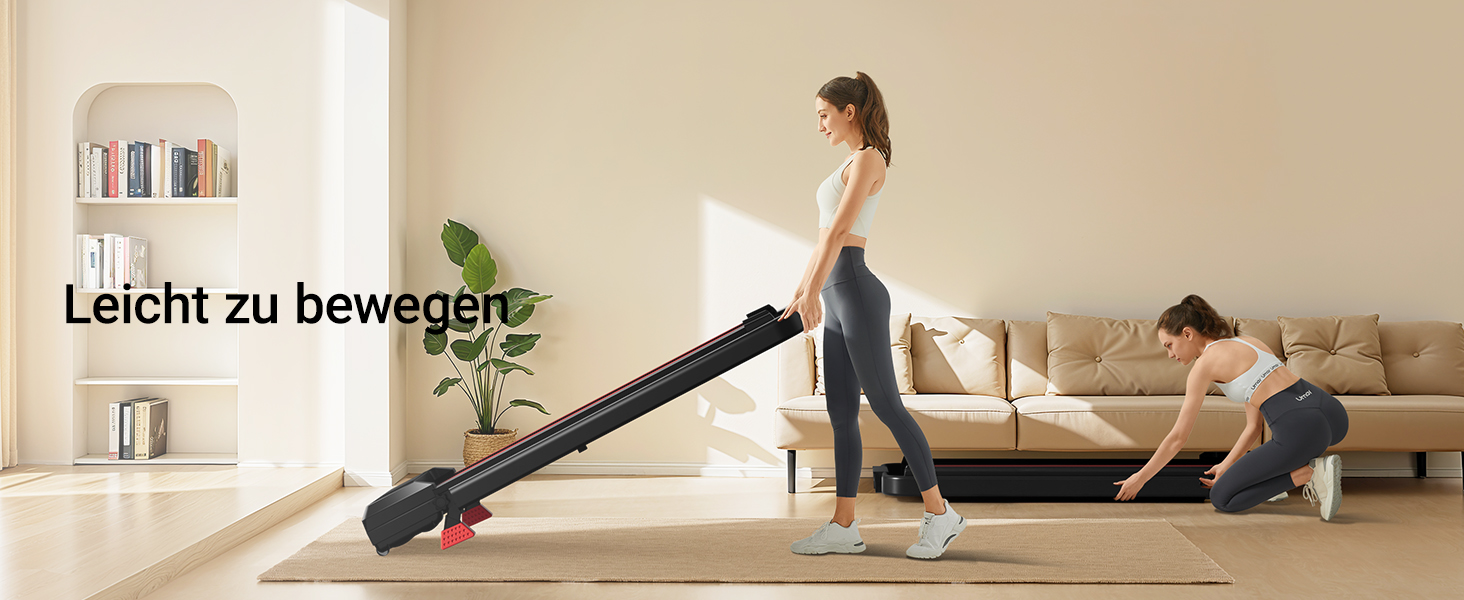 Біговий тренажер для дому складний, 12 км/год, з нахилом 15%, Walking Pad, максимальне навантаження 136 кг