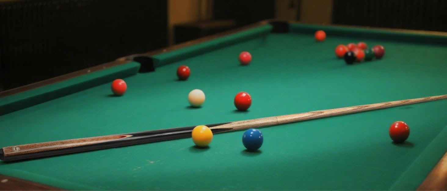 Більярдний кий Kmise професійний, 147 см, канадське кленове дерево, 13 мм шкіряний наконечник, 3D-антиковзаючий грип, для дорослих/початківців/професіоналів, набір 4 шт.