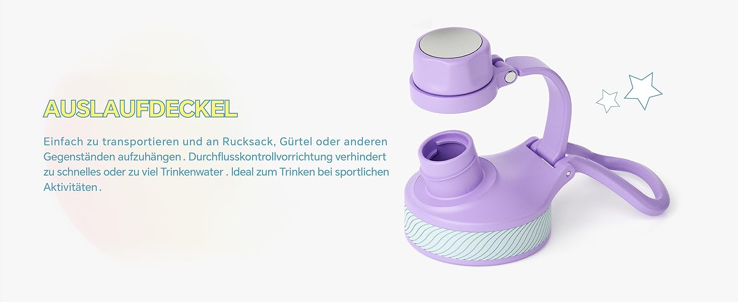 Термос IDEUS з нержавіючої сталі, 32oz (946 мл), подвійні стінки, спортивна пляшка, металева термокружка з герметичним кришкою, колір Seladon