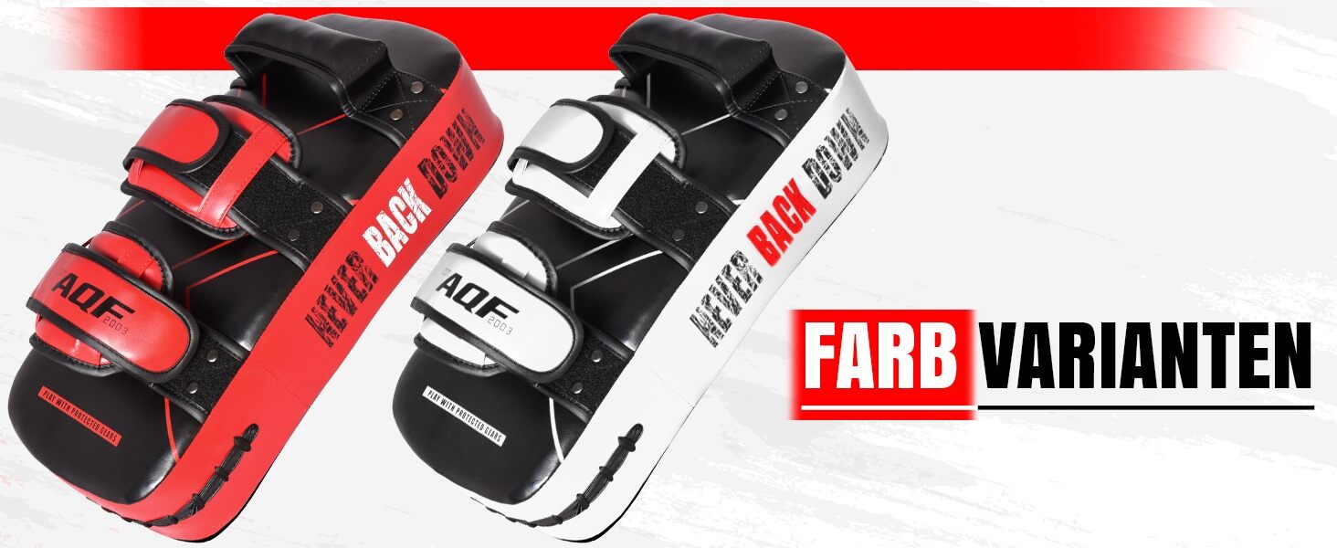 Захисний рукав для ударів AQF - Kickboxing, Muay Thai, MMA, Karate (червоний)