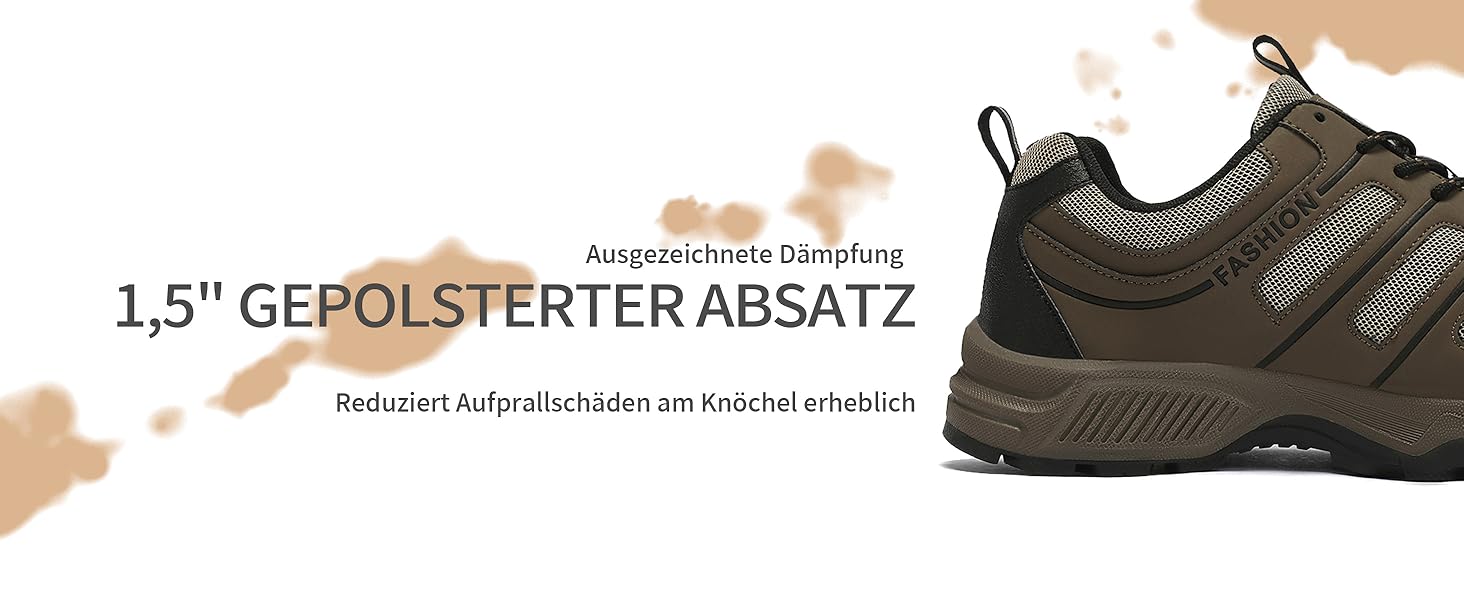 Черевики для хайкінгу чоловічі, дихаючі, трекінгові, легкі та з антиковзким покриттям, спортивні, зелені, 45 EU