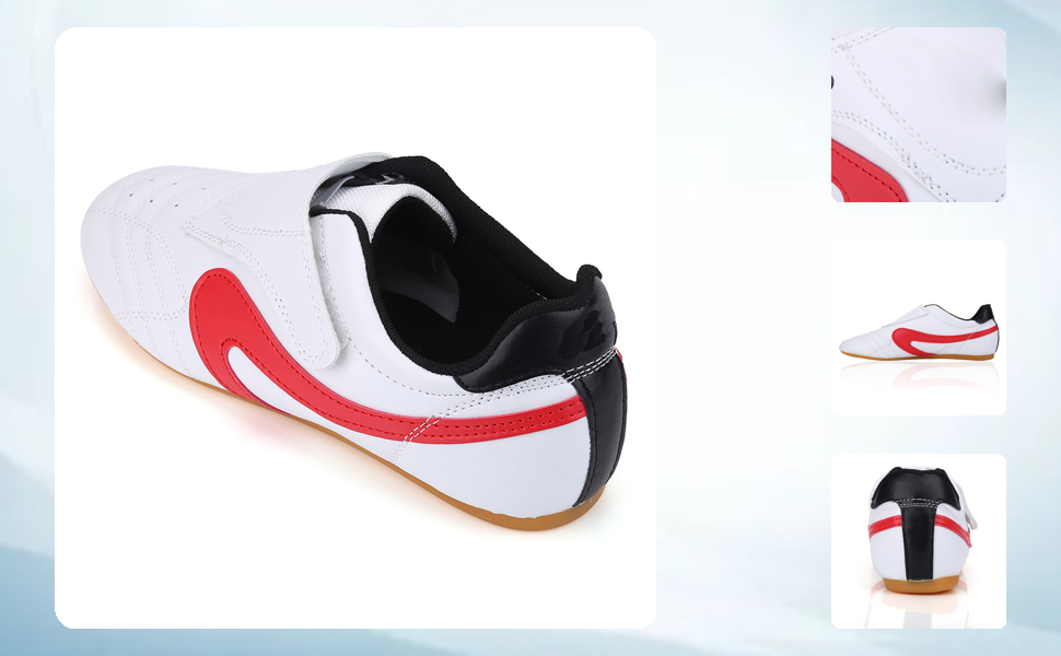 Таекуондо взуття унісекс для дітей та дорослих. Тепле біле взуття для боксу, кунг-фу, тай-чі, спорту, 30 EU