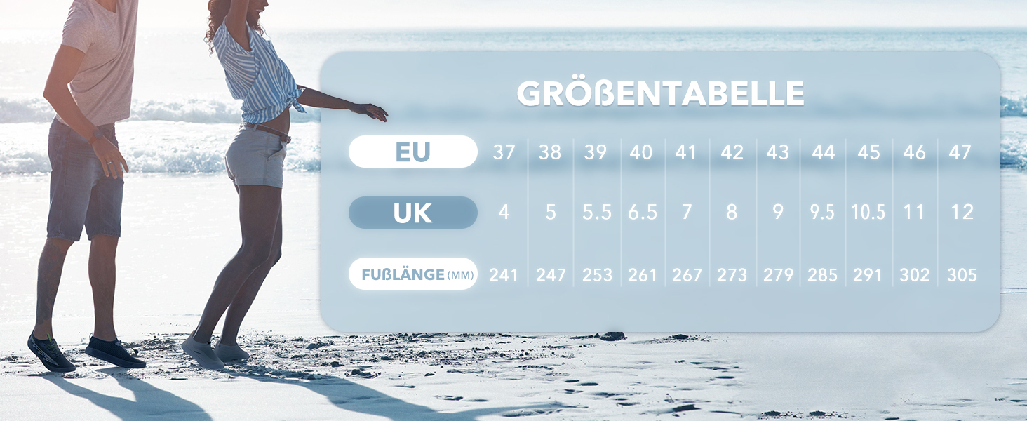 Чоботи для плавання WateLves: чоловічі та жіночі, для пляжу, аквашузи, босоніжки для плавання, швидко сохнуть, колір: місячний зелений, розмір EU 37