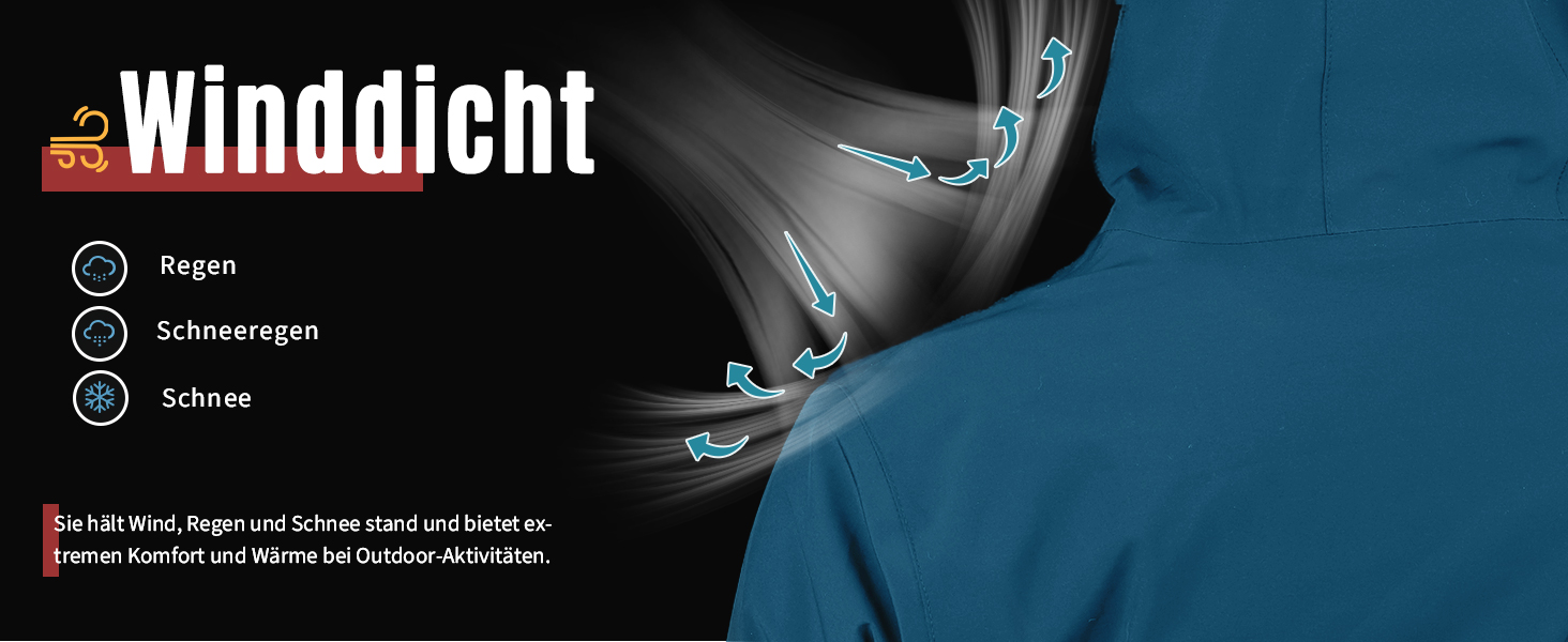 Чоловіча лижна куртка 33000ft: водонепроникна, вітрозахисна, тепла, функціональна, для сноуборду та лиж, чорного кольору