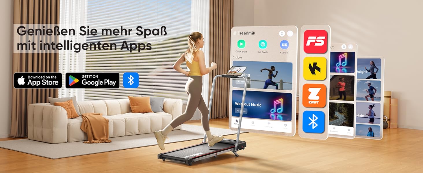 Бігова доріжка для дому 6-в-1 з регулюванням нахилу 9%, швидкість до 12 км/год, двигун 2.5 к.с., складана Walking Pad для офісу та дому, LED-дисплей, навантаження до 120 кг, сріблясто-чорна