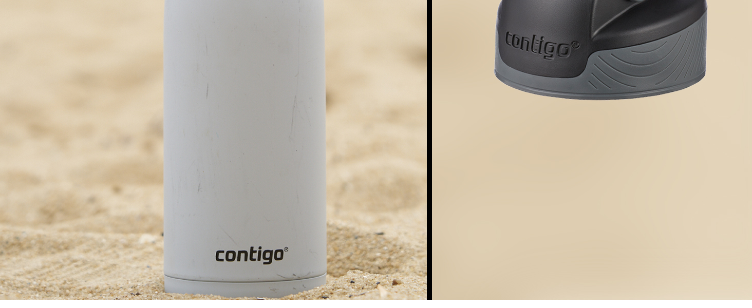 Термос-бутилка Contigo Autoseal Chill Matte Black, 720 мл, нержавіюча сталь, ізоляція до 28 годин, герметична, BPA-free