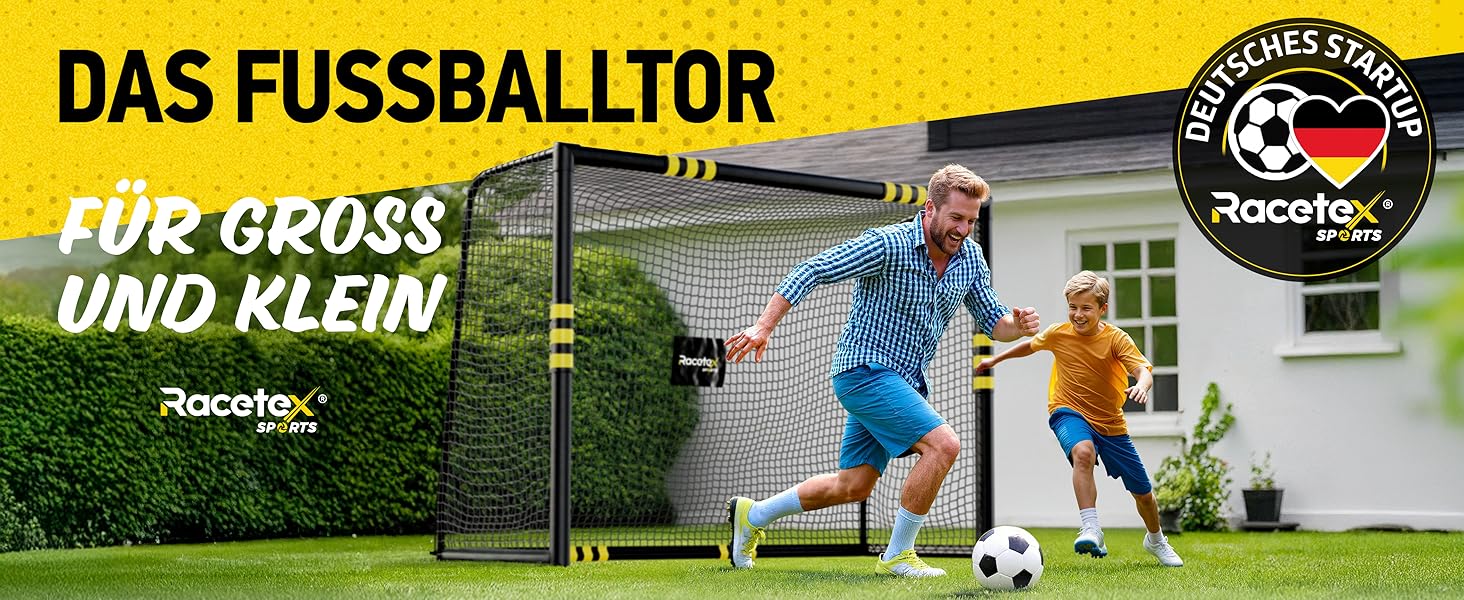 Ворота для футболу в сад для дітей та дорослих з антикорозійним покриттям. Ворота для дітей з анкерами для оптимальної фіксації. Футбольні ворота з м'якою оббивкою 300x200 см