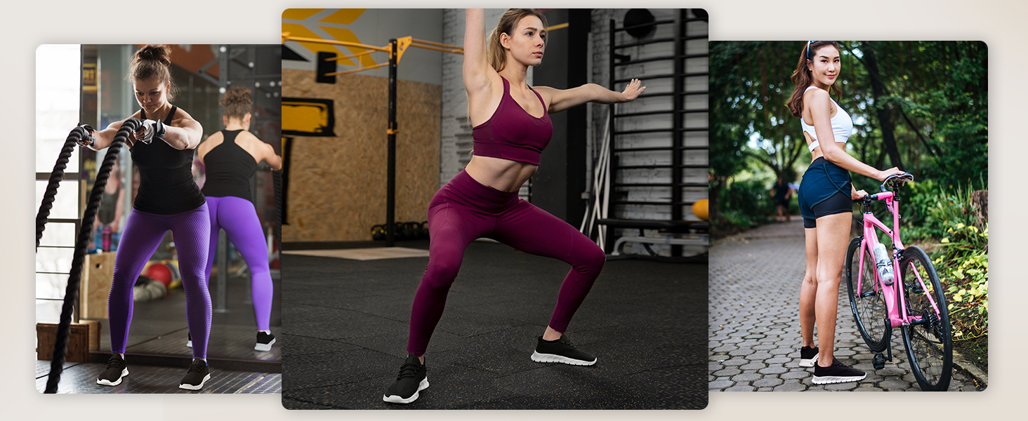 Жіночі кросівки: спортивні, для бігу, фітнесу, тенісу, туризму та відпочинку. Розмір 40 EU, білий колір