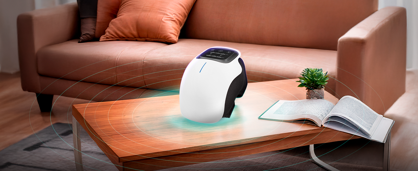 Електричний масажер для ніг GLOBAL RELAX VITALZEN SLIM з шиацу, розминанням і прогрівом, для поліпшення кровообігу та зняття болю, інтуїтивне керування