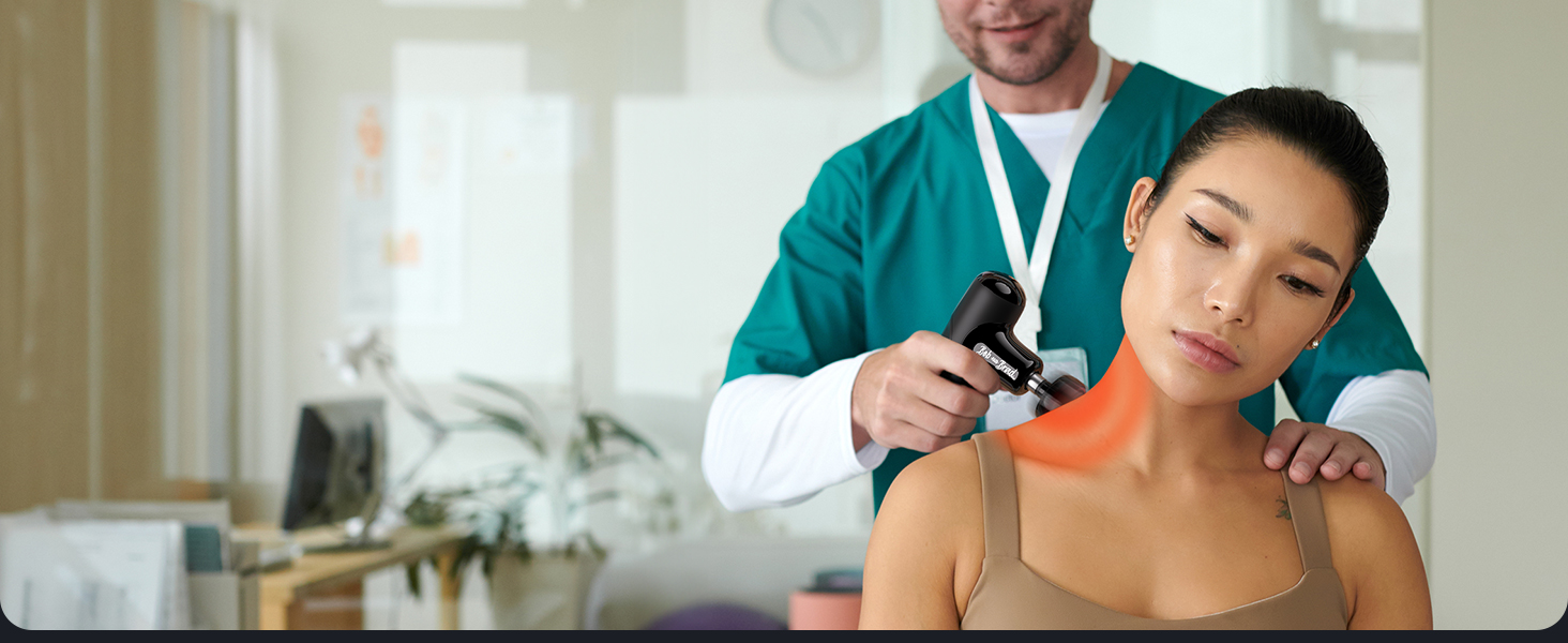 Масажер для м'язів BOB AND BRAD Q2 Plus з підігрівом: компактний, тихий, з сумкою, для розслаблення м'язів