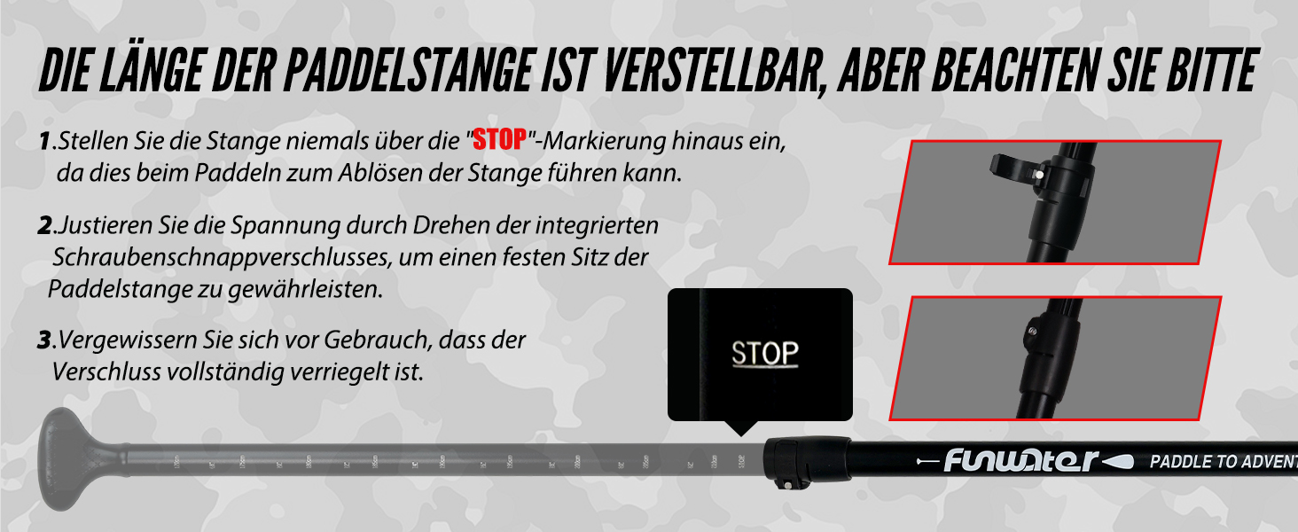 Надувний SUP Борд FunWater 10'10' - комплект з аксесуарами (чорний/зелений)