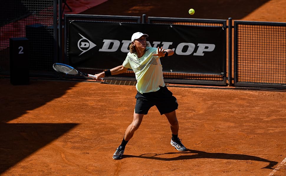 Тенісні м'ячі Dunlop Fort Clay Court для грунтових, трав'яних та хард-кортів, 4 шт