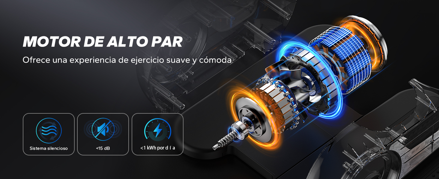 MERACH Міні електричний крос-тренажер під стіл з пультом, дисплеєм та неслизьким покриттям, 12 швидкостей, тихий та портативний для дому, для дорослих та літніх людей, блакитний E32-2025